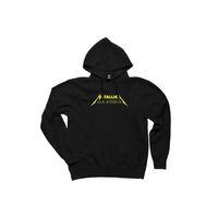 Metallica Lux Æterna Text Siyah Kapşonlu Sweatshirt Hoodie