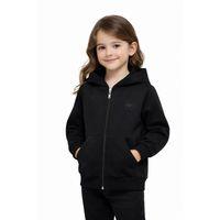 Kız Çocuk Fermuarlı Kapüşonlu Sweatshirt BGL-ST05277