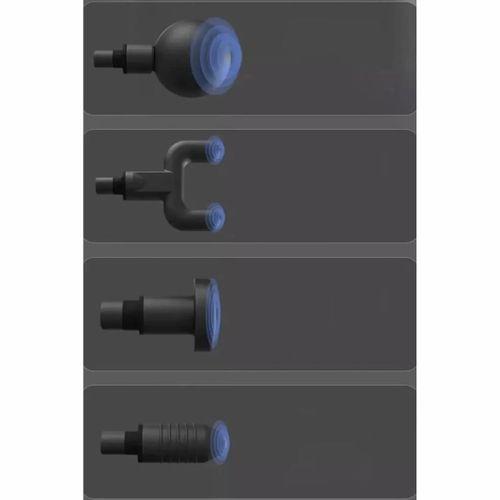 Mini Profesyonel Şarjlı Masaj Aleti 4 Başlıklı