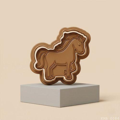 3Lü Sevimli Midilli Hamur Şekillendirici Kurabiye Kalıbı Oyun Hamuru Kalıbı 8 cm