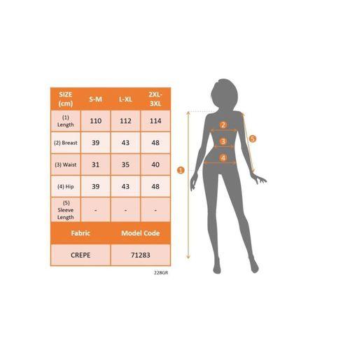 Kadın Askılı Yuvarlak Yaka Yandan Yırtmaç Ve Büzgü Detaylı Janjan Krep Elbise