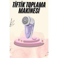 Giysi Tiftik Ve Kazak Tüy Toplama Makinesi Pratik Temizleme Şarjlı