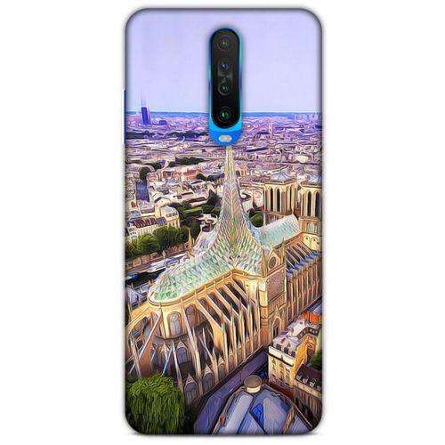 Xiaomi Poco X2 Kılıf Dünya Mimarisi (8) Baskılı Kılıf Notre Dome