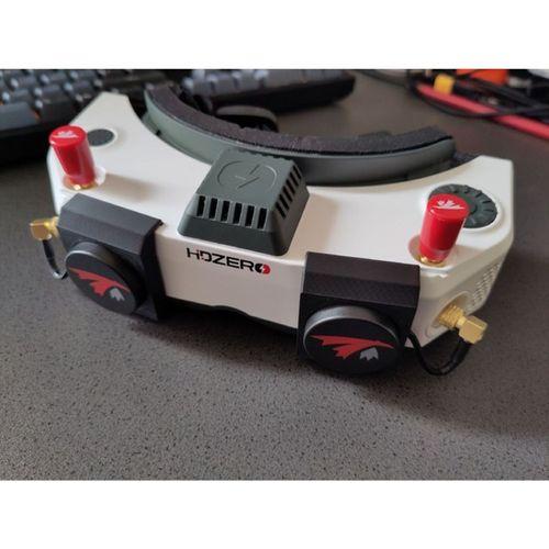 HDZero Goggle Patch Anten Montaj Aparatı 3D Baskı (Bu ürün Sadece Plastik parçadır - Almadan Önce Soru Sorabilirsiniz)