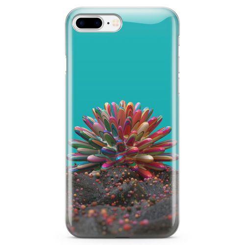 Apple iPhone 7 Plus Kılıf Siliconia Arka Kapak Koruma Desenli Full Koruyucu