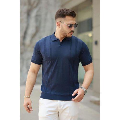 Erkek Hemşire Yaka Kısa Kollu Tişört