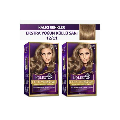 Koleston Kit Saç Boyası 12/11 Yoğun Küllü Sarı 2 x Paket