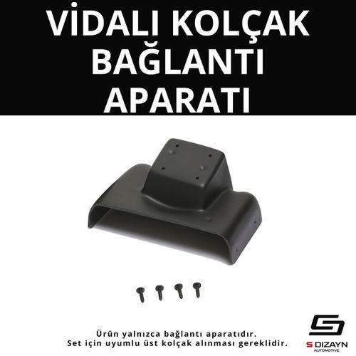 S-Dizayn Ford Focus 3 ABS Vidalı Kol Dayama Kolçak Alt Adaptör 2011-2014 A+Kalite