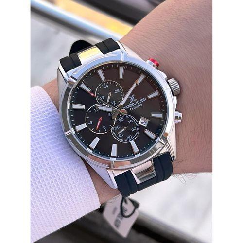 Daniel Klein Silikon Kordon İtalyan Tasarım Bileklik Hediyeli 2Yıl Garantili Erkek Kol Saati 10691.1