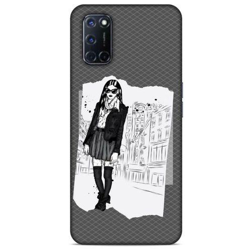 Sokak Modası 67 Oppo A52 Kılıf Desenli Silikon