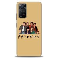 Xiaomi Redmi Note 11 Pro Kılıf HD Baskılı Kılıf - Friends + Tam Ekran Koruyucu