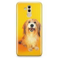 Huawei Mate 20 Lite Kılıf Collie Arka Kapak Koruma Desenli Full Koruyucu