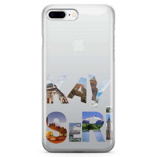 Apple iPhone 7 Plus Kılıf Kayseri Gezi Arka Kapak Koruma Desenli Full Koruyucu