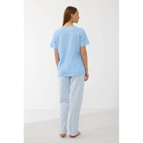 Anıl 11733  Kadın T-shirt Ve Pantalon Takım