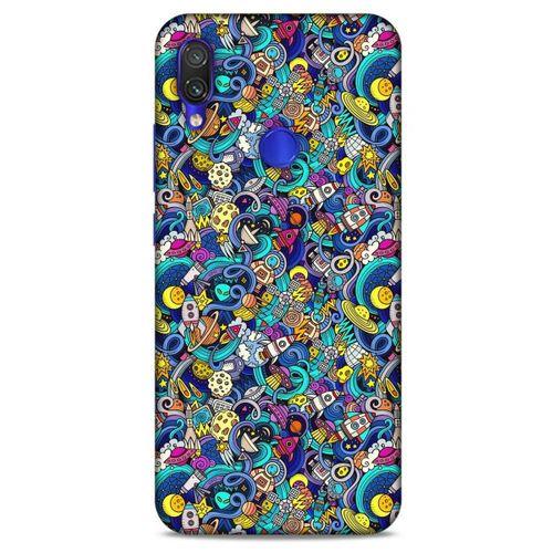 Graffitix (49) Desenli Silikon Kapak Xiaomi Redmi Note 7 Pro Kılıf