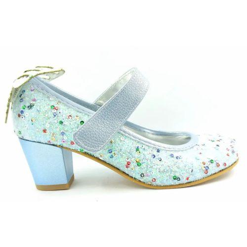 Mini Women Yeşil Kız Çocuk Topuklu Abiye Ayakkabı