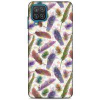 Lopard Samsung Galaxy A12 Uyumlu Kılıf Tüyler (33) Hybrid Kılıf