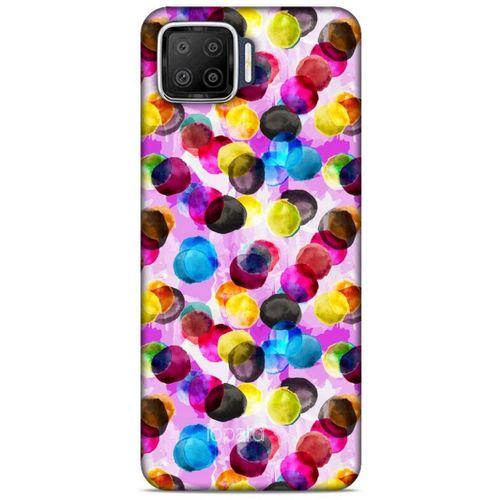 Oppo A73 Kılıf Pastel Renkler (42) Rugged Armor Kılıf Mor Pembe