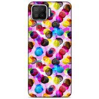 Oppo A73 Kılıf Pastel Renkler (42) Rugged Armor Kılıf Mor Pembe