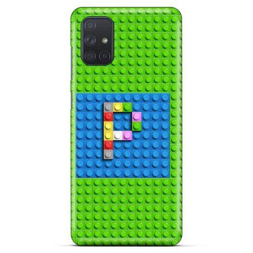 Lopard Samsung Galaxy M51 Uyumlu Kılıf BloX (28) Arka Kapak P Harfi