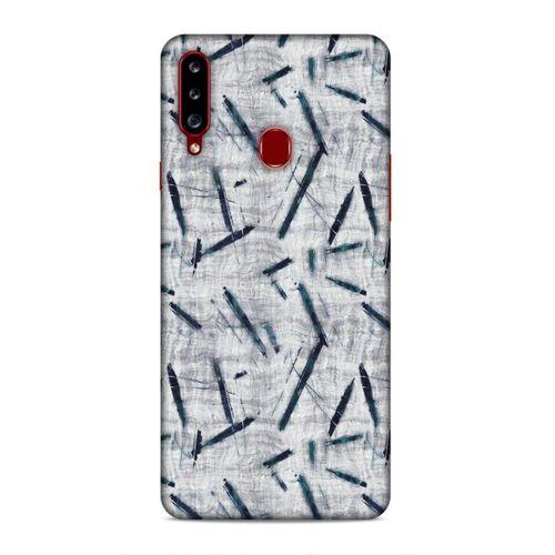 Samsung Galaxy A20s Uyumlu Kılıf Romans (29) Arka Koruma Kılıfı Kirli Beyaz