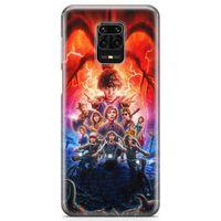 Xiaomi Redmi Note 9S Kılıf Sranger Things Arka Kapak Koruma Desenli Full Koruyucu