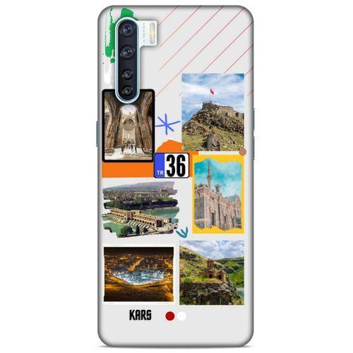 Lopard Oppo A91 Uyumlu Kılıf Şehirli ※ (36) Kars Glitter Kılıf