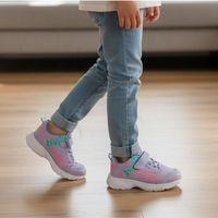 Wisco 068 Lila Cırtlı Kız Çocuk Spor Ayakkabı