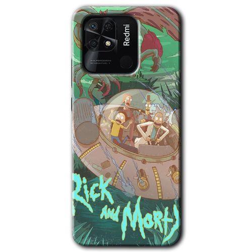 Xiaomi Redmi 10C Kılıf HD Desen Baskılı Arka Kapak + Temperli Cam - Bad Breaking