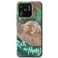 Xiaomi Redmi 10C Kılıf HD Desen Baskılı Arka Kapak + Temperli Cam - Bad Breaking