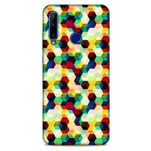 Geometrix 23 Huawei Y6P Kılıf Silikon Kapak