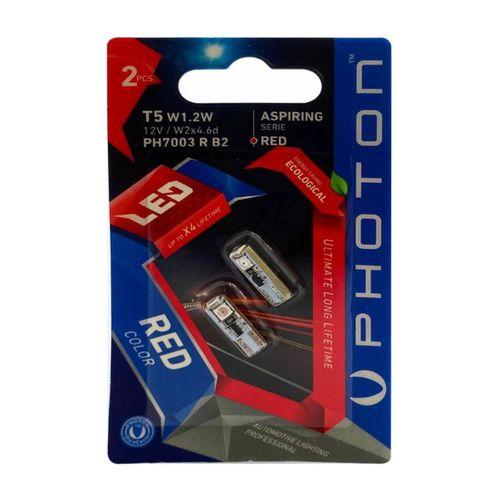 T5 12V Uyumlu Canbus 3'Lü Ph7003 R B2 LED