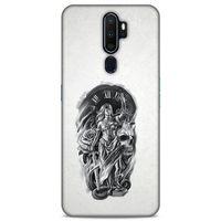 Lopard Oppo A5 2020 Uyumlu Kılıf Tattoo's (44) Tough Armor Kılıf Terazi