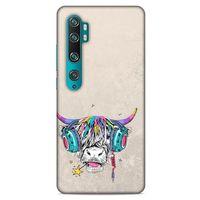 Animax DJ İnek Xiaomi Mi Note 10 Pro Kılıf Desenli Silikon