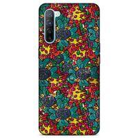 Lopard Oppo Reno 3 Uyumlu Kılıf Soyut Sanat (29) Baskılı Arka Koruma Kılıfı