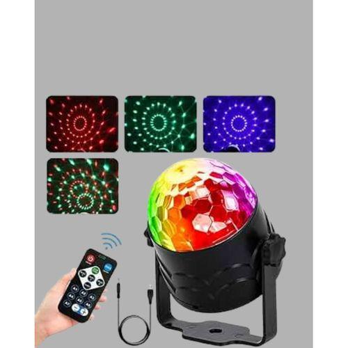 Müzik Sensörlü Renkli Led Parti Işığı