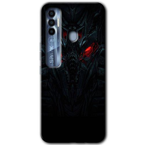 Tecno Spark 7 Pro Kılıf HD Desen Baskılı Arka Kapak - Vinicius + Kırılmaz Cam