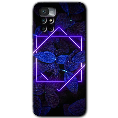 Xiaomi Redmi Note 11 4G HD Baskılı Kılıf + 9D Tam Ekran Koruyucu - Mekanik Yaprak 5