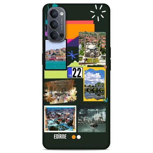 Lopard Oppo Reno 4 Uyumlu Kılıf Şehirli ※ (22) Edirne Tam Koruma Kılıfı