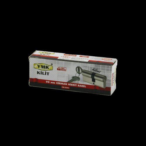 90mm Nikel Saten Cerman Barel Silindir (2 Anahtar)