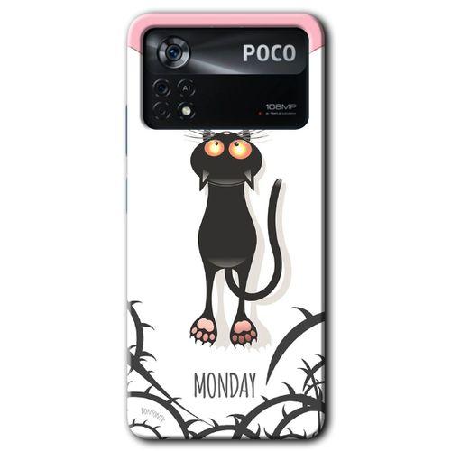 Potkal Hediye Fabrikası Poco x4 Pro Kılıf HD Desen Baskılı Arka Kapak - Dark Sunday