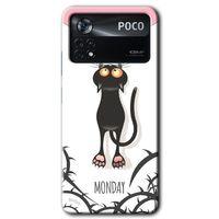 Potkal Hediye Fabrikası Poco x4 Pro Kılıf HD Desen Baskılı Arka Kapak - Dark Sunday