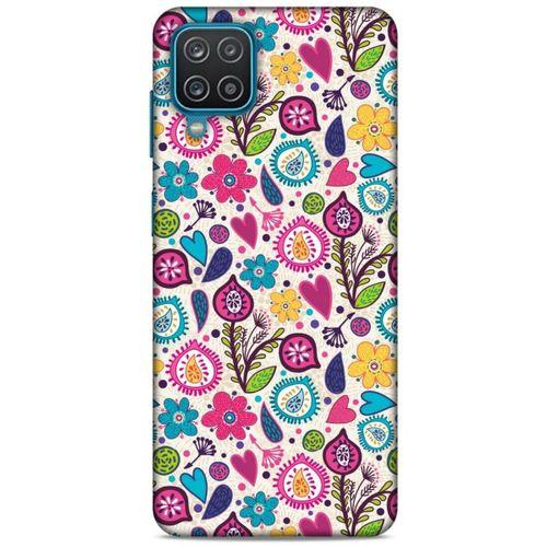 Lopard Samsung Galaxy A12 Uyumlu Kılıf Botanix (63) Silikon Kap