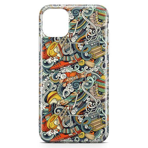 Apple iPhone 11 Pro Kılıf Snowboarding Arka Kapak Koruma Desenli Full Koruyucu