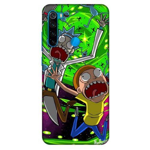 Xiaomi Redmi Note 8 Uyumlu Kılıf Rick And Morty (22) Tam Koruma Kılıfı Nancy