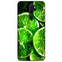 Oppo A5 2020 Uyumlu Kılıf Yeşil Delisi (26) Tpu Silikon Kılıf Tropikal orman yeşili