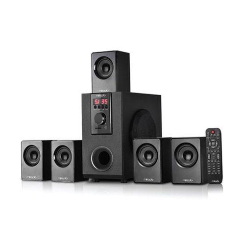 MIKADO MD-505, 70W, 5+1, Masaüstü, FM/BT/SD/USB, Siyah Kasa, Speaker
