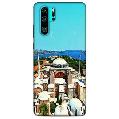 Huawei P30 Pro Kılıf Dünya Mimarisi (10) Full Koruma Kılıfı Ayasofya