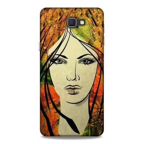 Lopard Samsung Galaxy J7 Prime Uyumlu Kılıf Sürreal Yüzler ♀ (29) Arka Koruma Kılıfı Baskılı