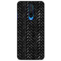 Xiaomi Poco X2 Kılıf Dragons (2) Kabı Ejderha Deri Siyah